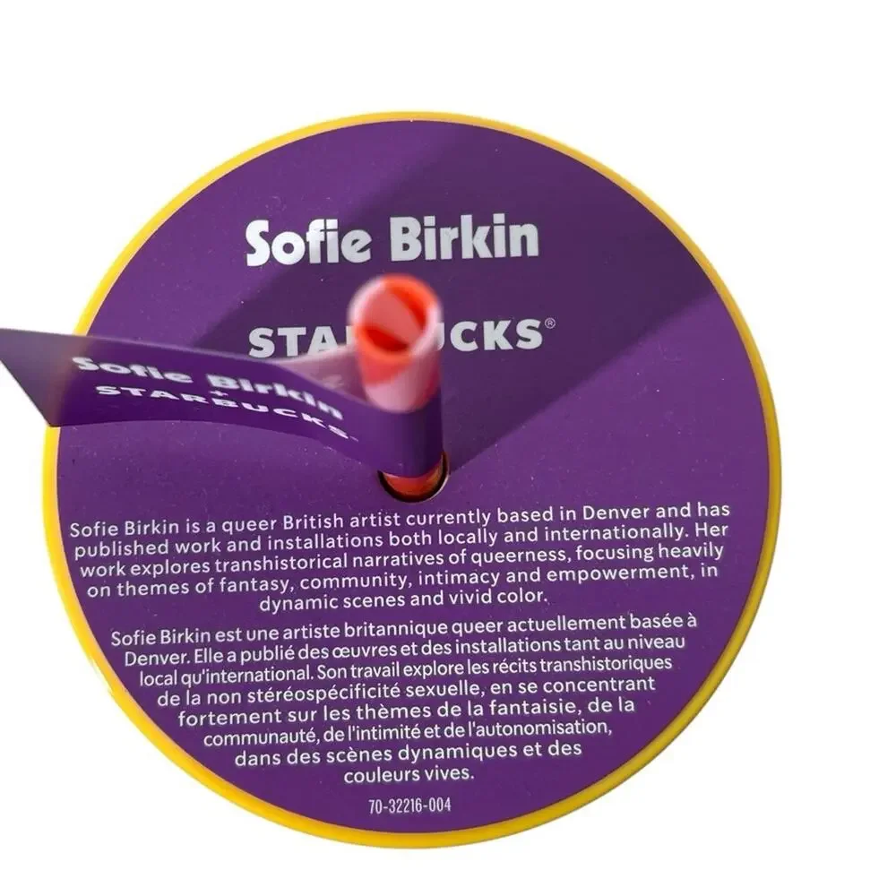 Starbucks Sofie Birkin Pride Tumbler 24oz NWT Summer 2024
